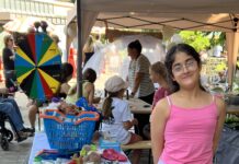 Stadtteilfest 2025: Awa und das Glücksrad