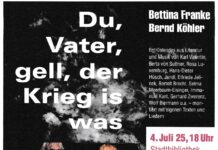 Du, Vater, gell, der Krieg is was Gefährliches (Karl Valentin)