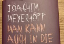 Joachim Meyerhoff: Man kann auch in die Höhe fallen