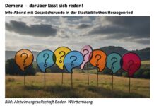 Einladung: Demenz – darüber lässt sich reden!
