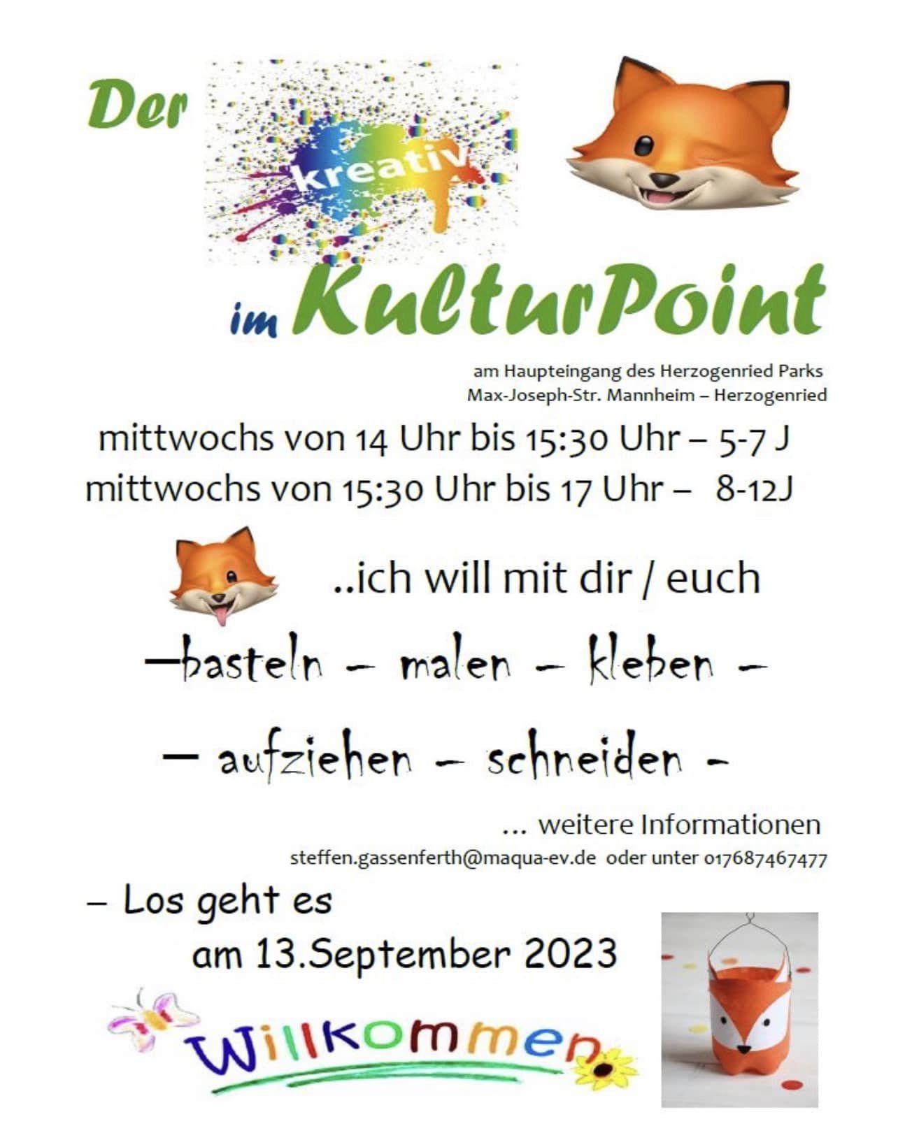 KreativFuchs im KulturPoint