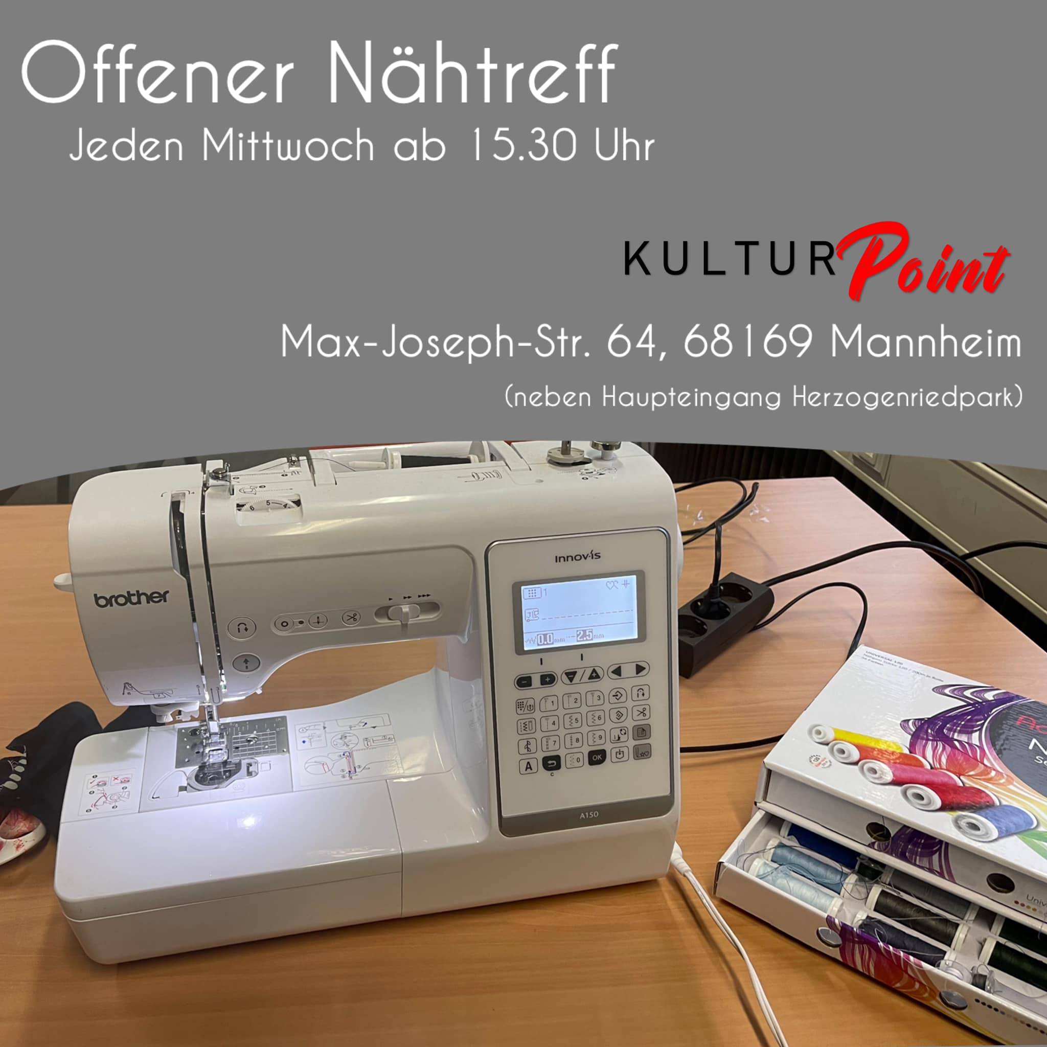 KulturPoint offener Nähtreff im KulturPoint