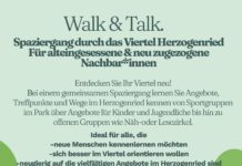 Walk & Talk – ENTDECKEN SIE IHR VIERTEL!